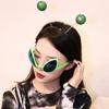 Alien Antenna Funny Headband Green Fly Glasses Lightweight Adults And Children Glasses for Halloween Dressing Party