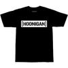 Графическая футболка Hoonigan с цензурной полосой, с коротким рукавом _ Черно-белая _ 100% хлопок