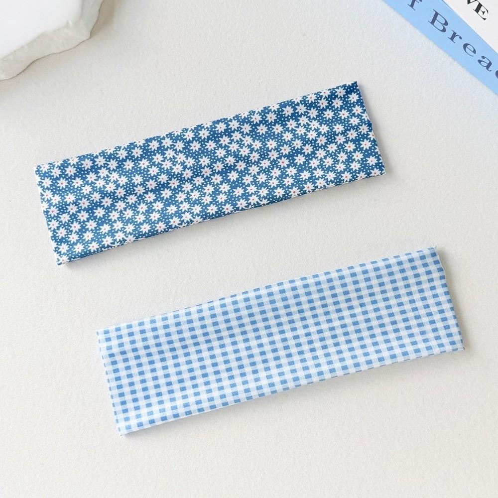 Sweat-absorbent Makeup Headband Polka Dot Hairband Retro Sports Headband Hair Accessories