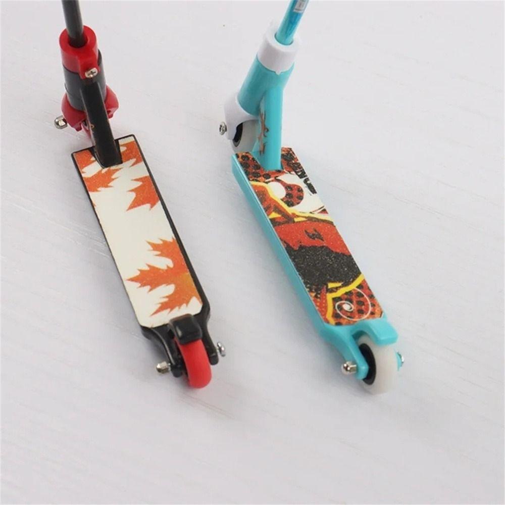 Movement Finger Scooter Scooter Model Finger Skateboards Mini Scooter  Interactive Toy