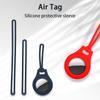 Protection Accessories For Airtags Tracker Protector Anti-fall Strap Protective Case Silicone Cover