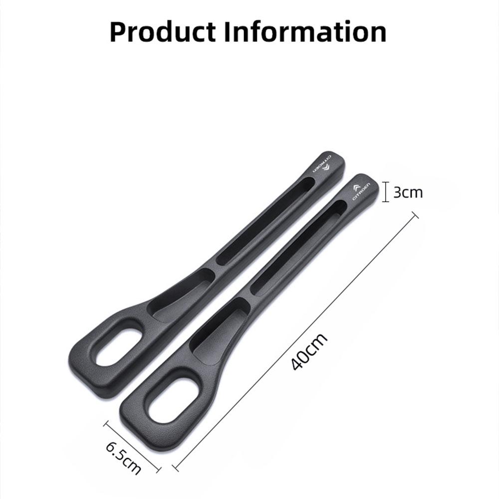 SJCQ6 2Pcs Car Seat Gap Filler Side Seam Plug Strip Leak-proof Filling Strip For Citroen C3 C5 C5X C4 e-C4 X e-C3 C-Elysee Berlingo