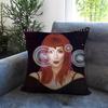 Fashion CCherful Cushion Cover Comfortable Reversible Pillow Cover Ideal for Car Sofa Bedroom  Beyond