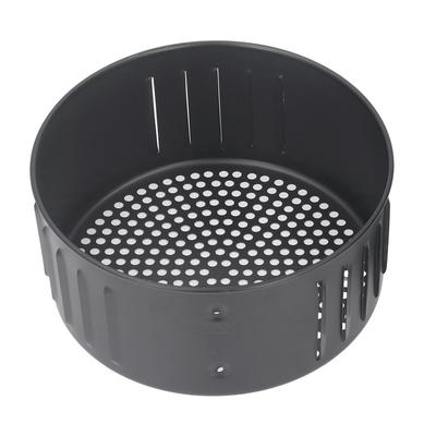 Корзина для фритюрницы 2,6 л, стальная антипригарная многоразовая корзина для сушки, универсальные аксессуары для фритюрницы для жарки