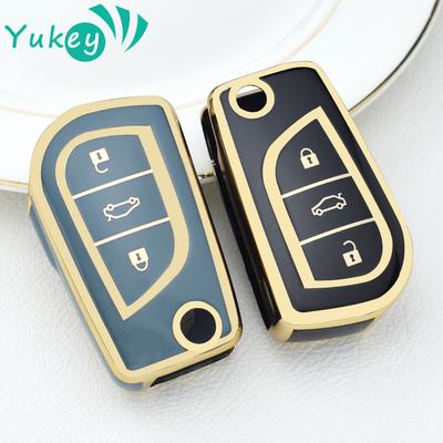 3 кнопки TPU автомобильный ключ чехол брелок для Toyota Auris Corolla Avensis Verso Yaris Aygo Scion TC IM Camry RAV4 Forturner