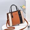 Korean Elegant High Quality Fashion Handbag Two Color Women One Shoulder Crossbody Bag Office & Work Shopping Messenger Tote Bag