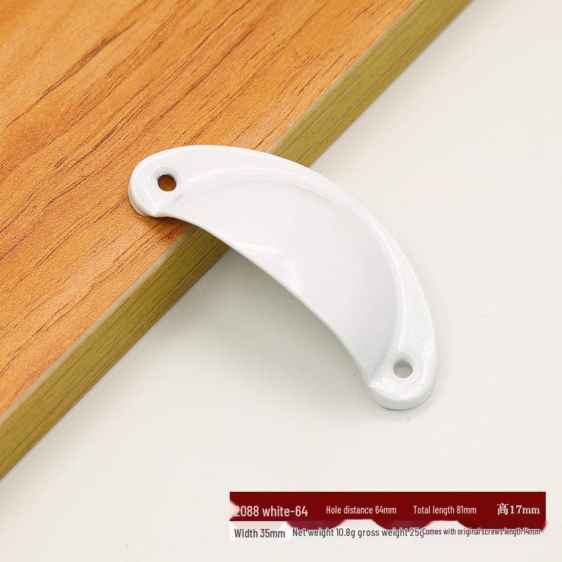 Antique Bronze Semi-Circular Handle for Cabinets: Punch-Free, Classic Design for Kitchen, Shoe, or Medicine Cabinets