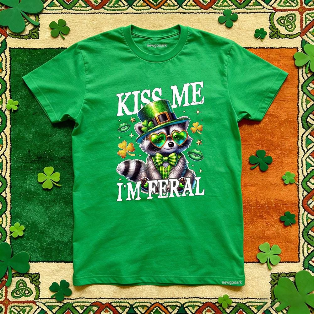 Saint Patrick lucky Irish green t shirt man cotton funny festival printed T shirt Casual Retro Unisex Adult Party tee