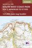 Книга South West Coast Path Map Booklet - Vol 1: Minehead To St Ives : 1:25,000 OS Route Mapping