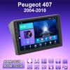 2 DIN Android автомобильное радио для Peugeot 407 2004-2010 мультимедийный проигрыватель головное устройство стерео GPS навигация WIFI 1+16 ГБ