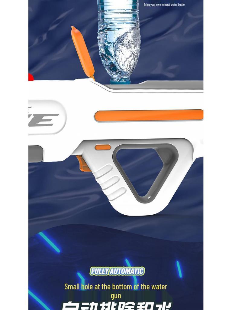 Automatic Pulse Water Gun: Rapid Fire, Easy Refill, Powerful Spray - Perfect for Songkran Festival Fun!