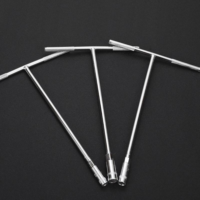 T Type Hex Socket Wrench Multifuctional Inner Hexagon Wrench Car Motorcycle Repair Tool Portable Socket Wrench Tool