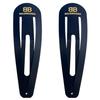 Balenciaga BB Logo Hair Matte 699021 TZ01G 5610 Clip, Black/Gold, [Used]