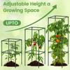 Садовая опора-клетка для томатов, сборная клетка для томатного сада и овощей, пластиковая башня-опора для растений, колышек для огурцов, клетка для томатов