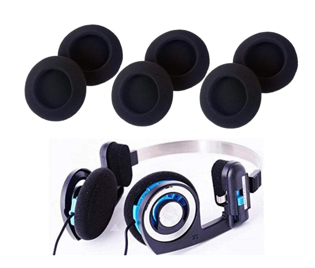 Headphone Replacement Ear Pads Diameter 60mm of Within 24 (pack 6) [shipped Hours]