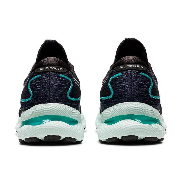 Asics Gel Nimbus 24 Black Soothing Sea Women Sneakers 1012B201-005