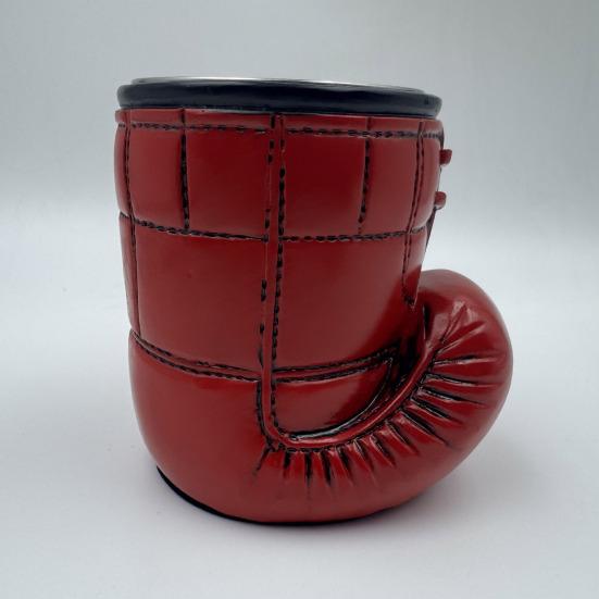 Кружка Боксерская перчатка 3D Оригинальная кофейная чашка из нержавеющей стали для чая 12 унций