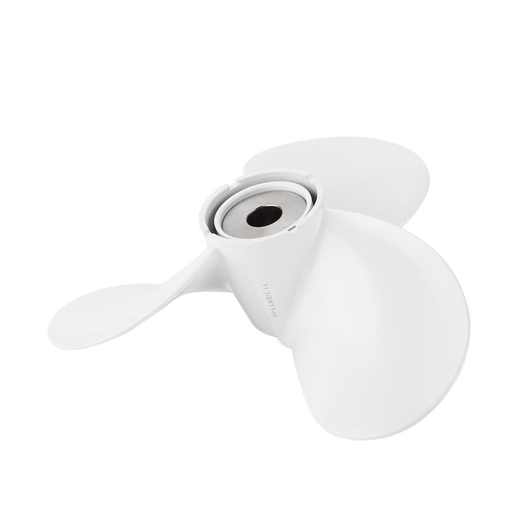 11‑1 2x11in Outboard Propeller High Thrust 3 Blades RH Replacement for Yamaha Engines 40HP