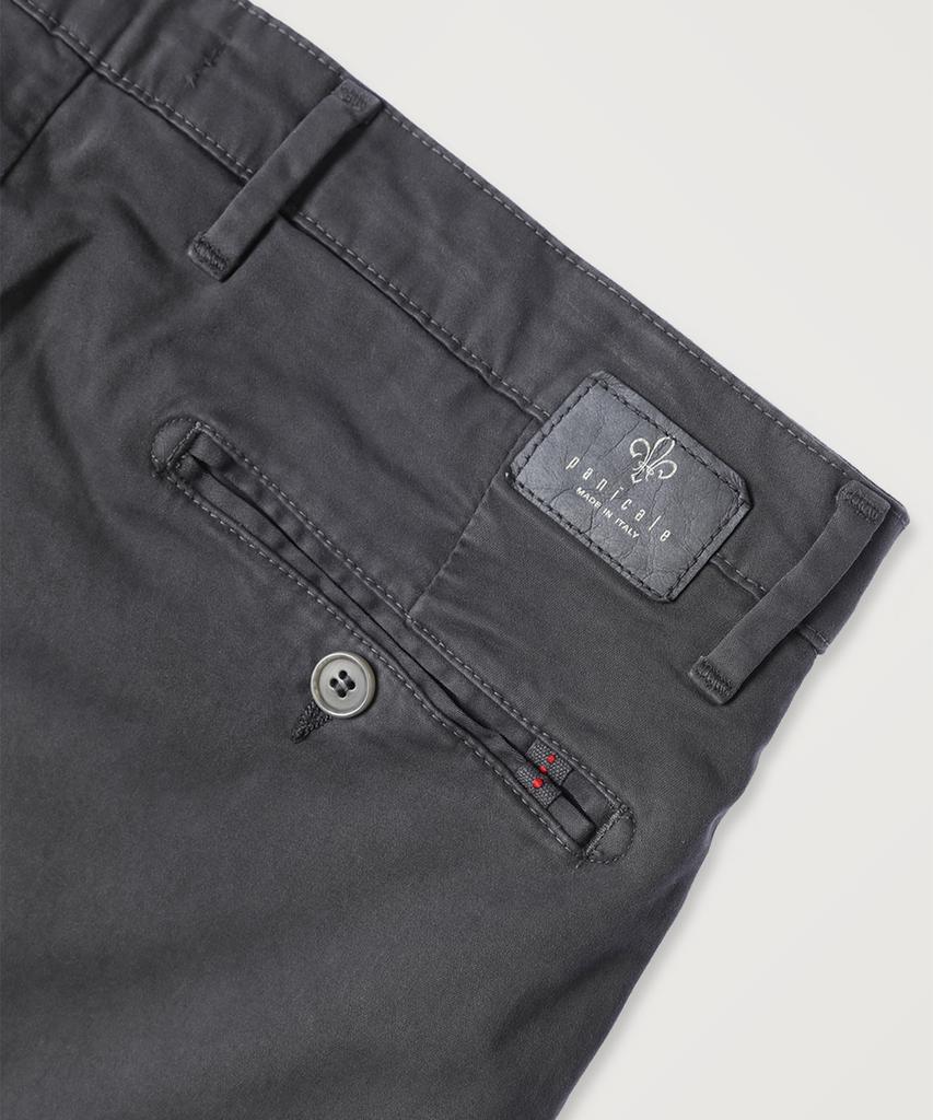 PANICALE Triple A Cotton Chino Pants [Charcoal]