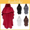 2023 Средневековый Новый Рыцарский Плащ Хэллоуин Сценическое Выступление Монашеская Накидка Костюм для Ролевых Игр Черный