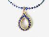 Hogdseirrs Lapis Lazuli Glasses Holder Necklace