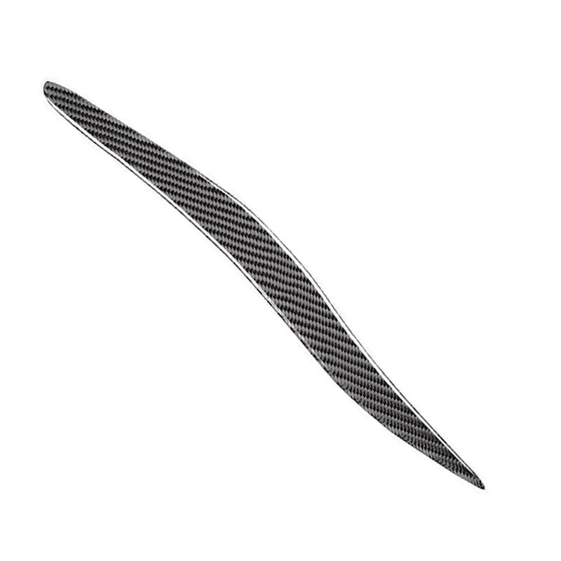 Carbon Fiber Headlight Eyebrow Eyelid Trim For Lexus IS250 IS300 IS350 2006 2007 2008 2009 2010 2011 2012 Car Styling Accessory