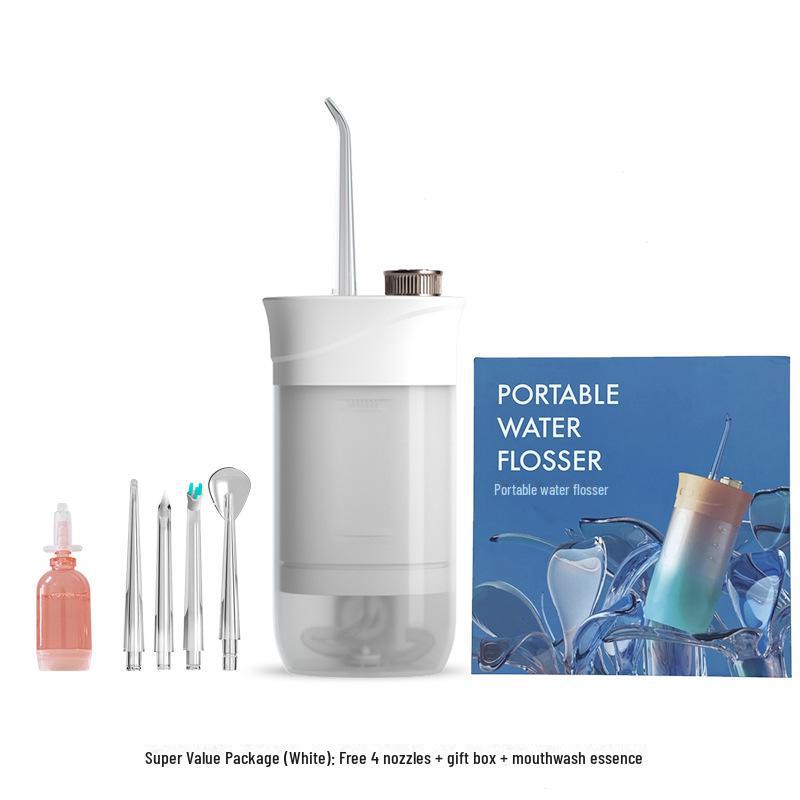 Портативный электрический телескопический ирригатор для полости рта, очиститель зубов