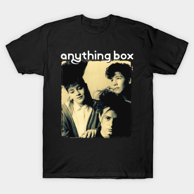 Asian Size Men Print T-shirt Anything Box Band No-Cut Heat Transfer Print Cotton Tshirt