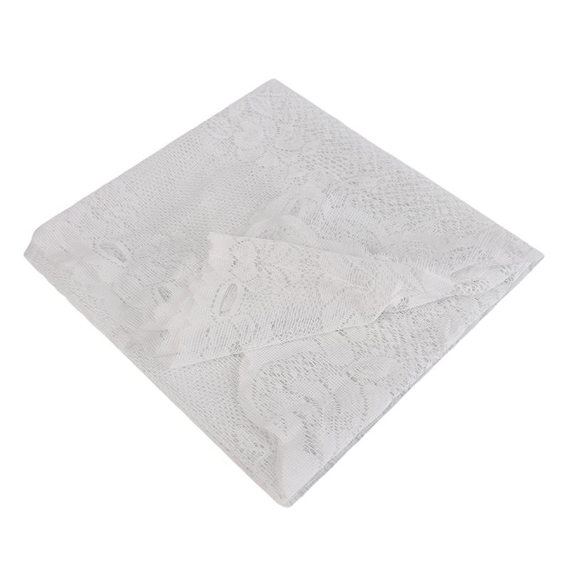 Europe and The United States Lace C-type Kitchen Curtain Lace Kitchen Curtain White Small Curtain