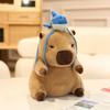 Cartoon Cute Turn Into Capybara Doll Plush Toy Kapibara Doll Children Accompany Soothing Doll