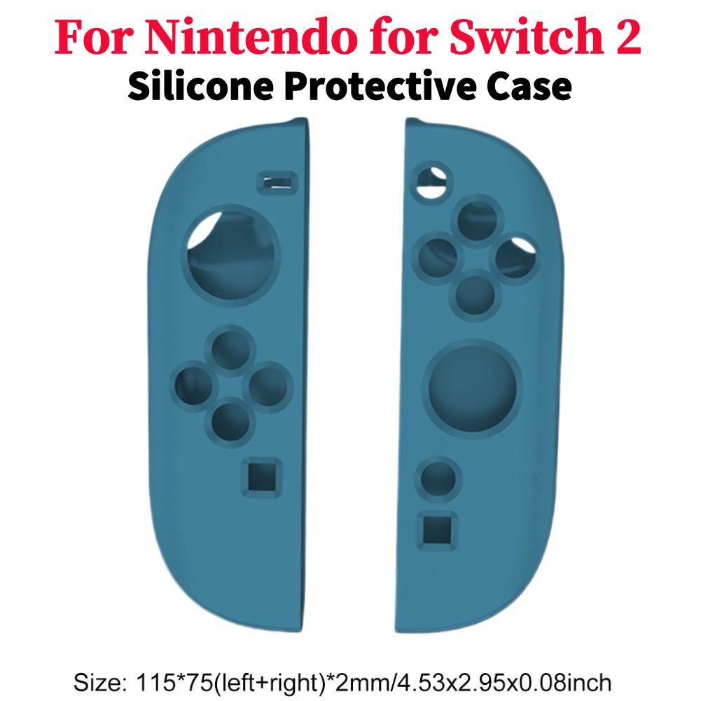 Для Nintendo Switch 2 Рукоятка-держатель для контроллеров Joy-Con Силиконовый защитный чехол Противоскользящие защитные накладки для игрового контроллера NS 2