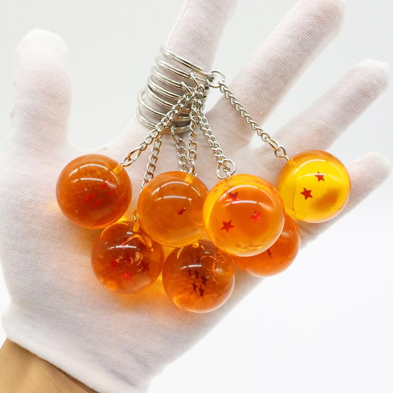 New Keychain ing Gift Toy Summoning God Dragon Star Ball Cartoon Pendant Anime Pendant Toy Gifts