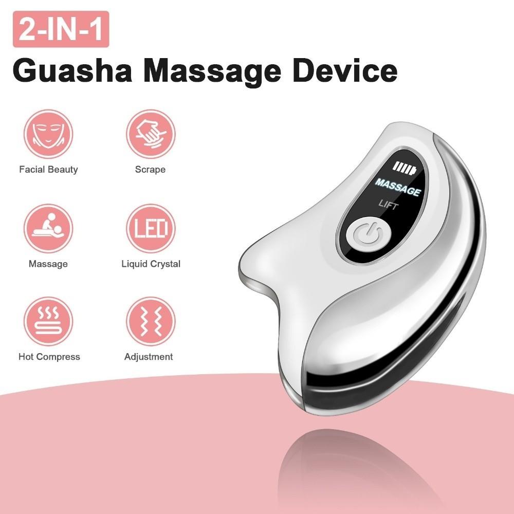 Lift Tighten Electric Gua Sha Massager Double Chin Facial Lift Gua Sha Board Body Care
