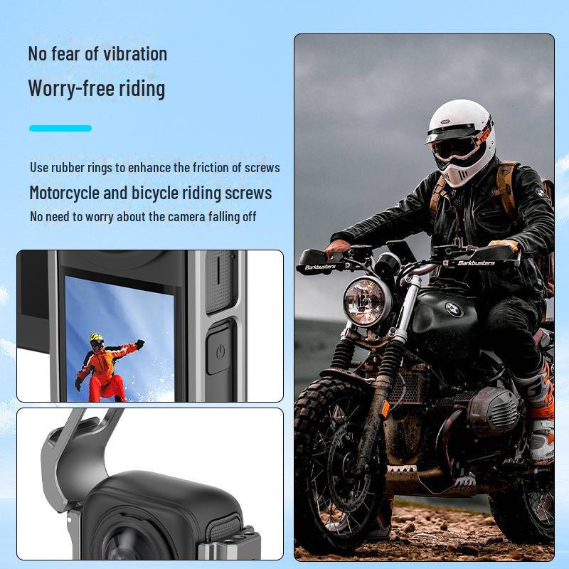 Магнитный теплоотводящий кожух из алюминиевого сплава для спортивной камеры Insta360 X4