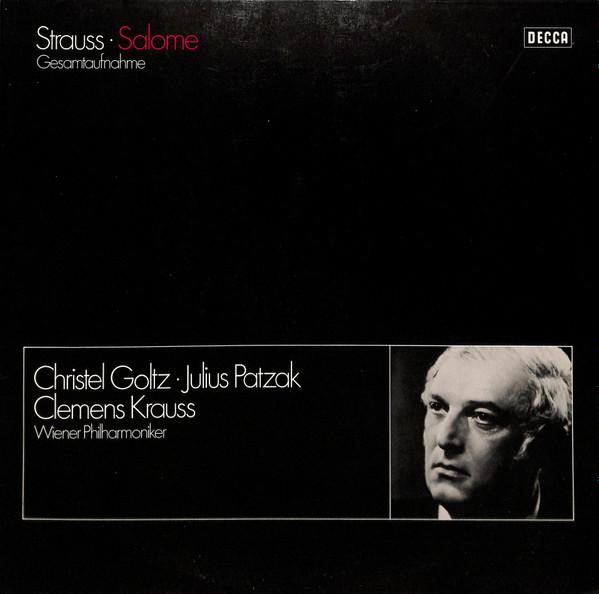 LP Record RICHARD STRAUSS CHRISTEL GOLTZ Salome Gesamtaufnahme KD110062 Decca 1975 Germany Classical Used