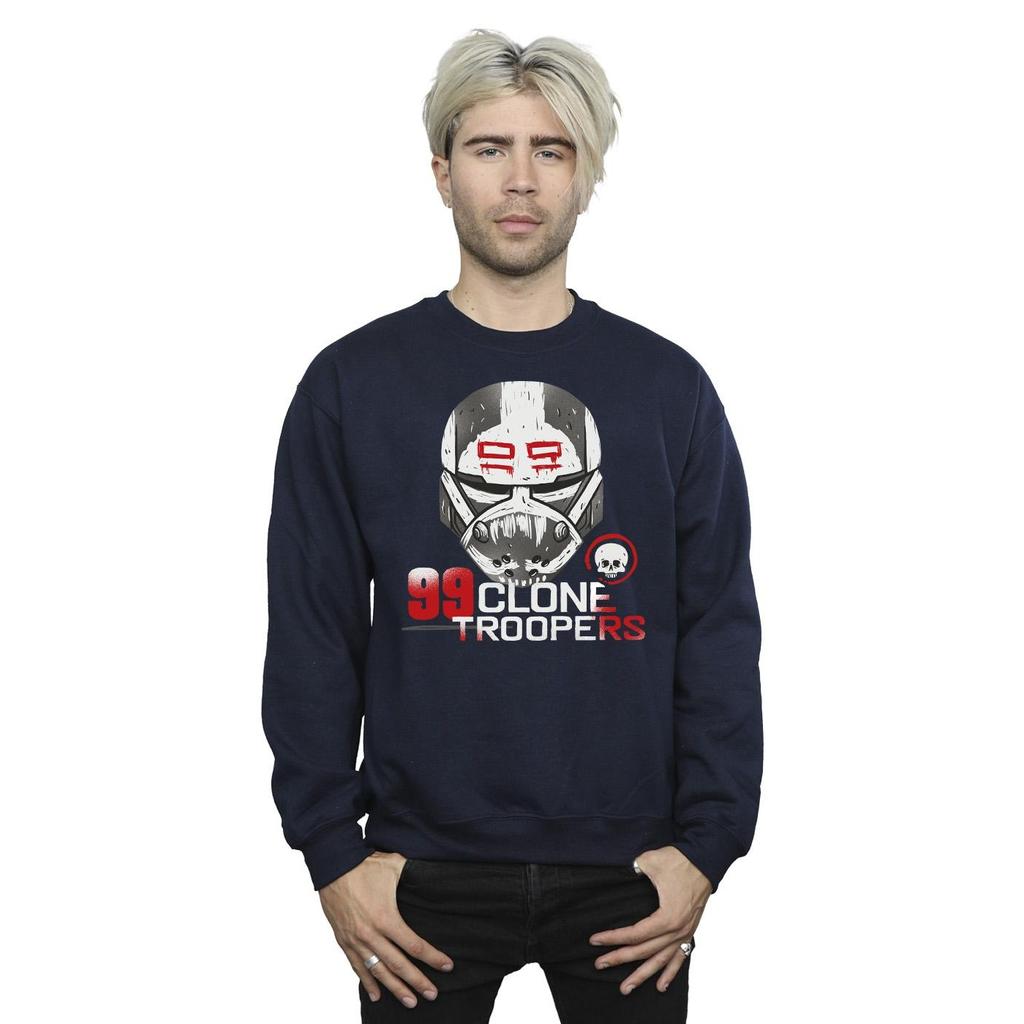 Star Wars Mens The Bad Batch 99 Clone Troopers Sweatshirt