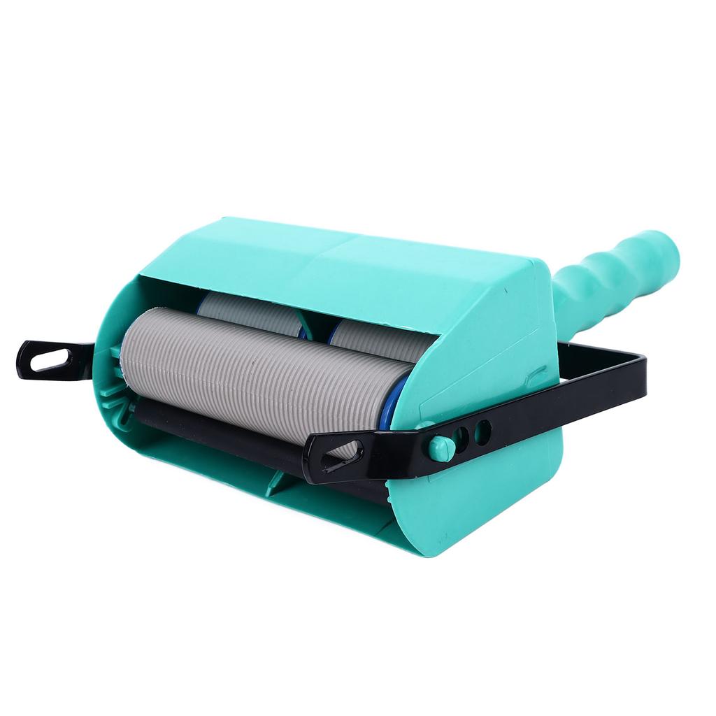 Knurling Decorating Machine 5in Double Color Anti Slip Handle Widely Used Wall Pattern Tool for