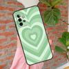 Sage Green Swirl Aesthetic Phone Case For Samsung Galaxy A71 A51 A31 A11 A12 A22 A32 A52 A72 A52S A21S A70 A50 Cover