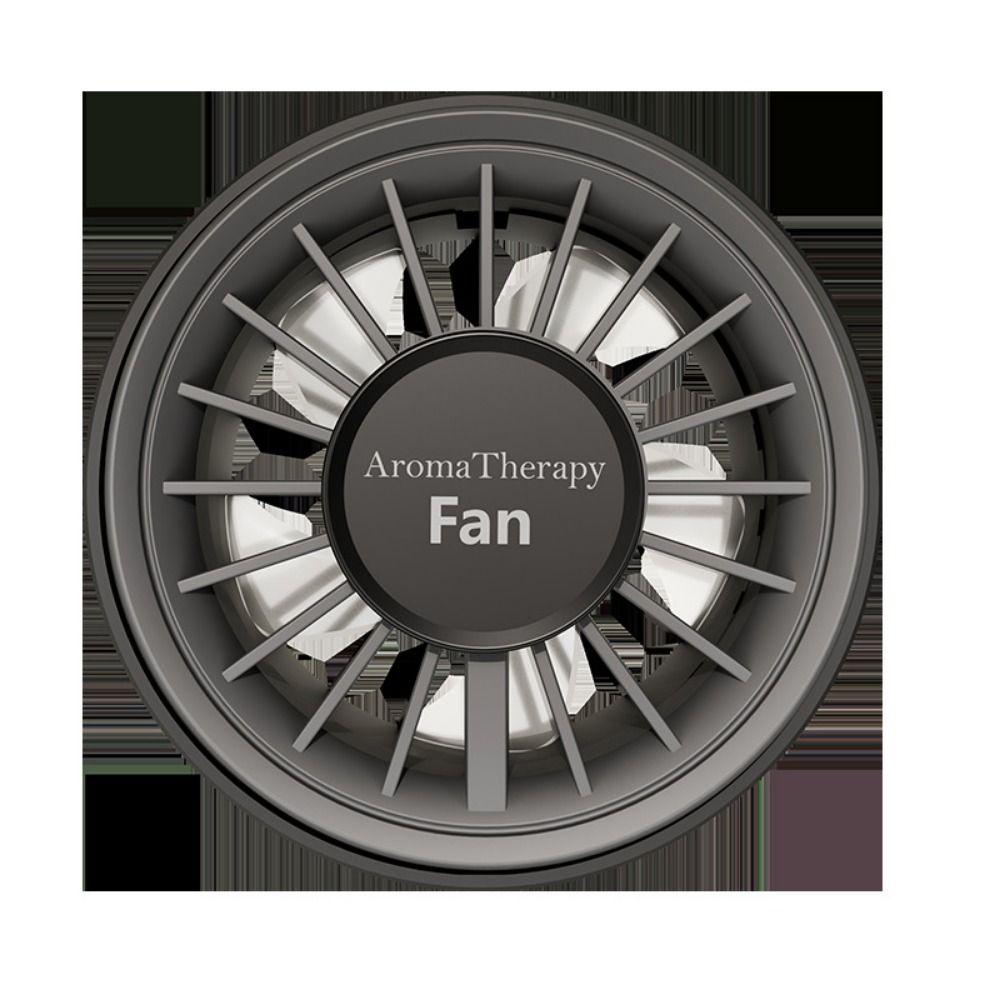 USB Автомобильный освежитель воздуха Стереоскопическое вращение Автомобильный диффузор Вентилятор Портативный вентилятор для автомобильной розетки Автомобиль