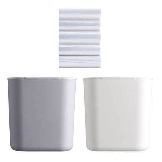 Мини Настольное Мусорное Ведро Маленькое Мусорное Ведро для Столешницы с Крышкой Крошечное Мусорное Ведро Мусорка для Офисного Стола Туалетного Столика Прикроватной Тумбочки