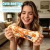 14oz Butter Stick Shaped Stress Relief Toy Soft Squeeze Sensory Fidget Toy for Hand Therapy and Stress Reduction
