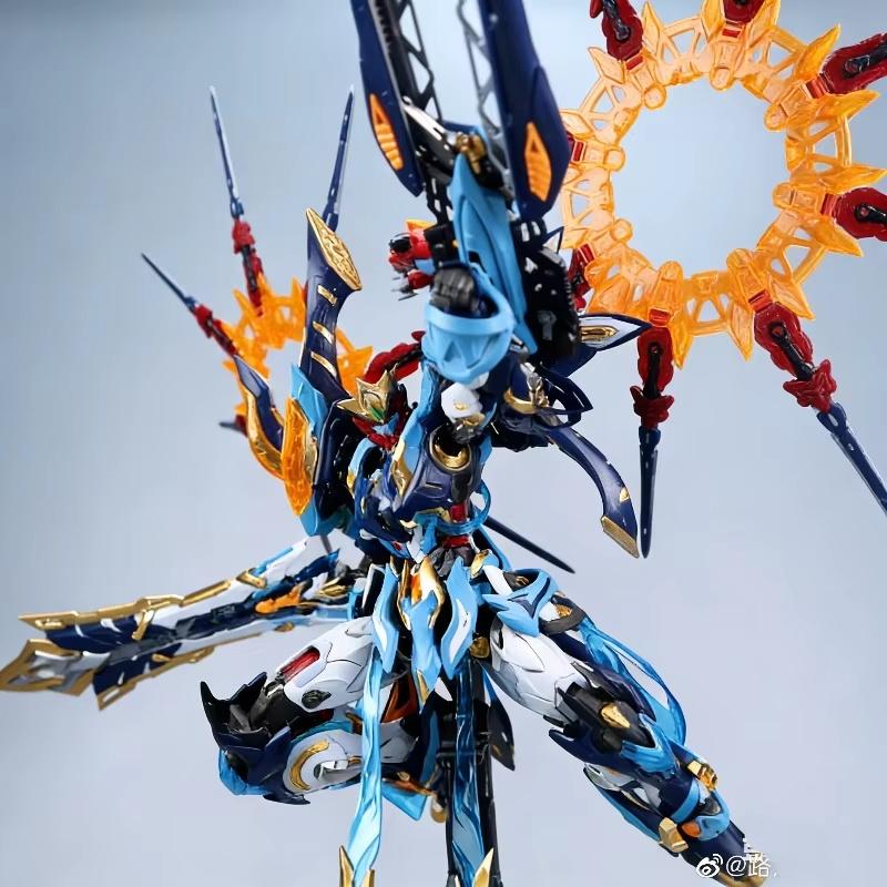 Motor Nuclear Mg 1/100 Mnp-Xh14 Mo Li Qing Меха в китайском стиле Сборная модель на шарнирах Коллекционная фигурка Действие Игрушка Подарок