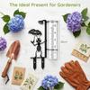 Clear Tube Garden Rain Gauge Dual Scale Rainfall Gauge New Outdoor Rain Gauge  Patio Planter