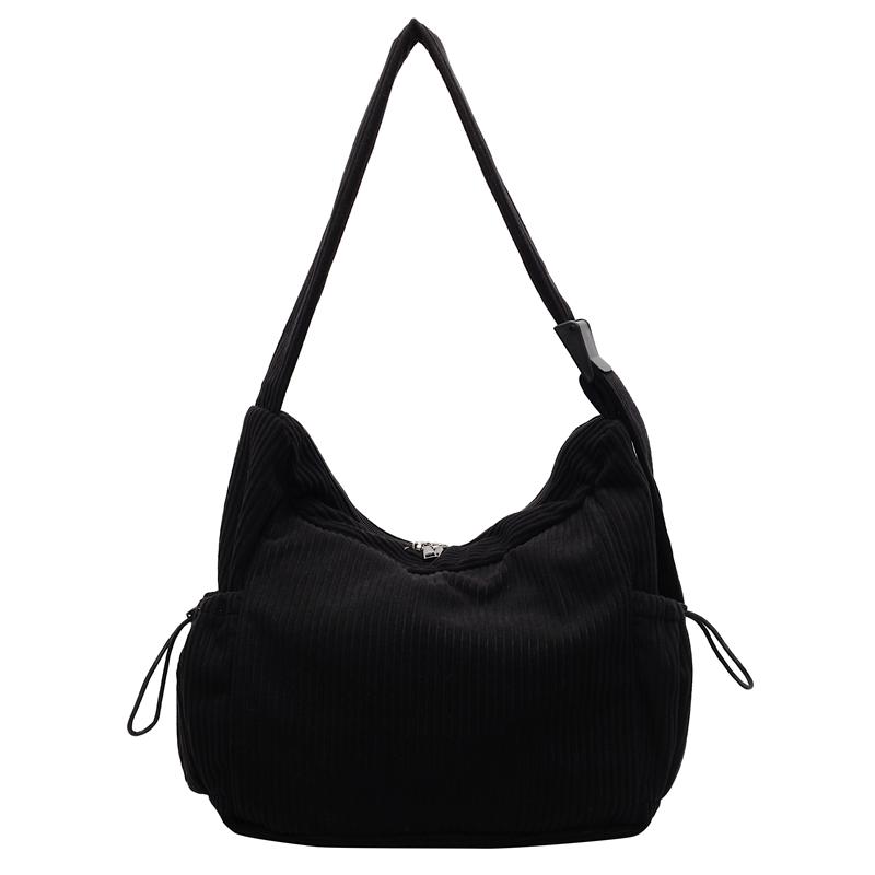 Сумка через плечо Commuter Cordoy Bag Женская сумка-тоут Большая вместимость Сумка через плечо