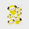 LINE FRIENDS BT21 CHIMMY Big & Tiny Removable Sticker