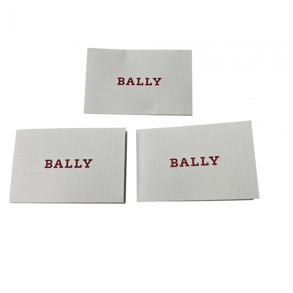 Б/у BALLY Кошелек складной черная кожа Женский