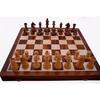 Handcrafted Rosewood Unique Chess Board Set Foldable Secure Storage for Magnetic Pieces with Extra Queens Chess Set for 2 Players Kids and Adults