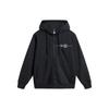 Li-Ning Plain Zip-Up Hoodie Men Hoodies Black AWDTE35-3