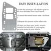 SBC Vehicle to LS Engine Motor Mount Adapter Plate Universal Swap Bracket Small Block LS Conversion Adjustable LS1 LS3 LS2 LQ4
