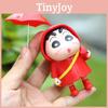 Raincoat Shinchan Pvc Blind Box Figure With Umbrella For Collectors Gift Special Characters Included